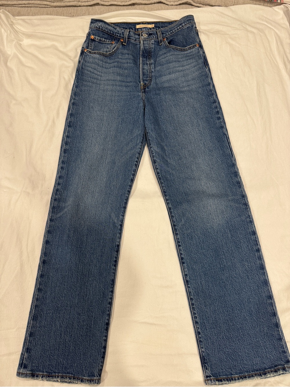 Levi’s Woman Ribcage Straight-Leg Jeans